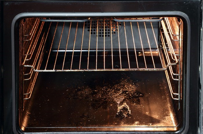 dangers of a dirty oven