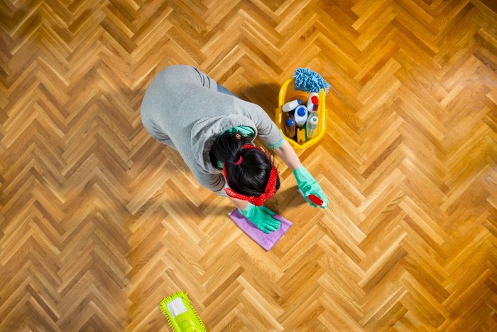 hardwood floor cleaning