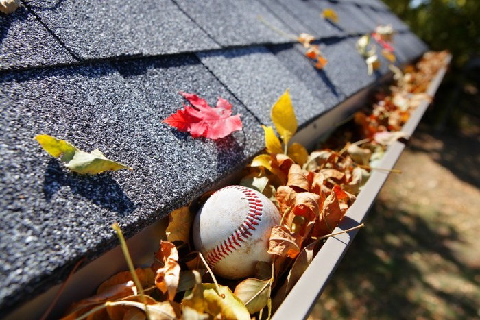 clogged gutters