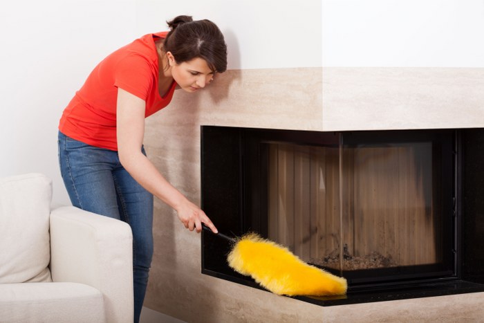 fireplace cleaning