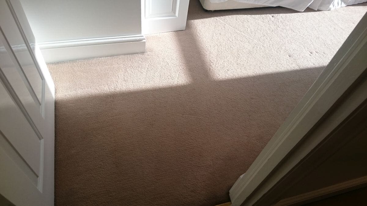 cleaning a carpet stain St Helier